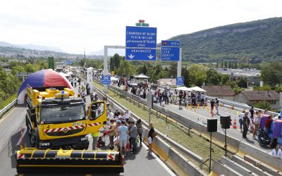 Fête de l’autoroute à Gaillard : un franc succès pour les équipes d’ATMB avec 3 000 visiteurs