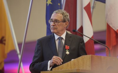 Remise des insignes d’Officier de la Légion d’honneur à Monsieur Claude Haegi