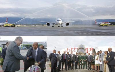 Ethiopian Airlines inaugure la première ligne long courrier vers l’Afrique depuis Genève