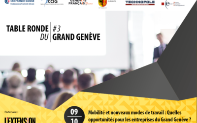 Table ronde du Grand Genève #3 – Mobilité et nouveaux modes de travail